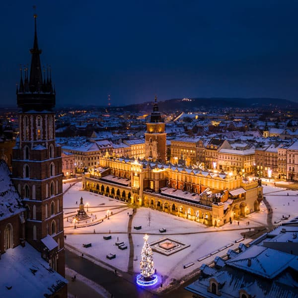 Place principale de Cracovie