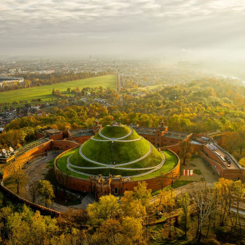 Monticule de Kosciuszko à Cracovie