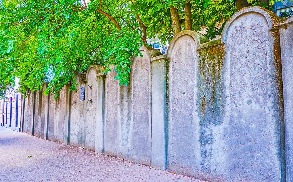 Cracovie Mur Ghetto